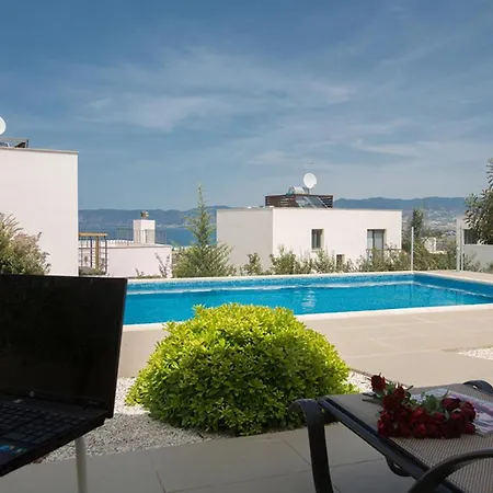 Picture Relaxing Beside Your Private Pool In Latchi Reading Your Favourite Book, Latchi 1265 Villa Lakatamia
